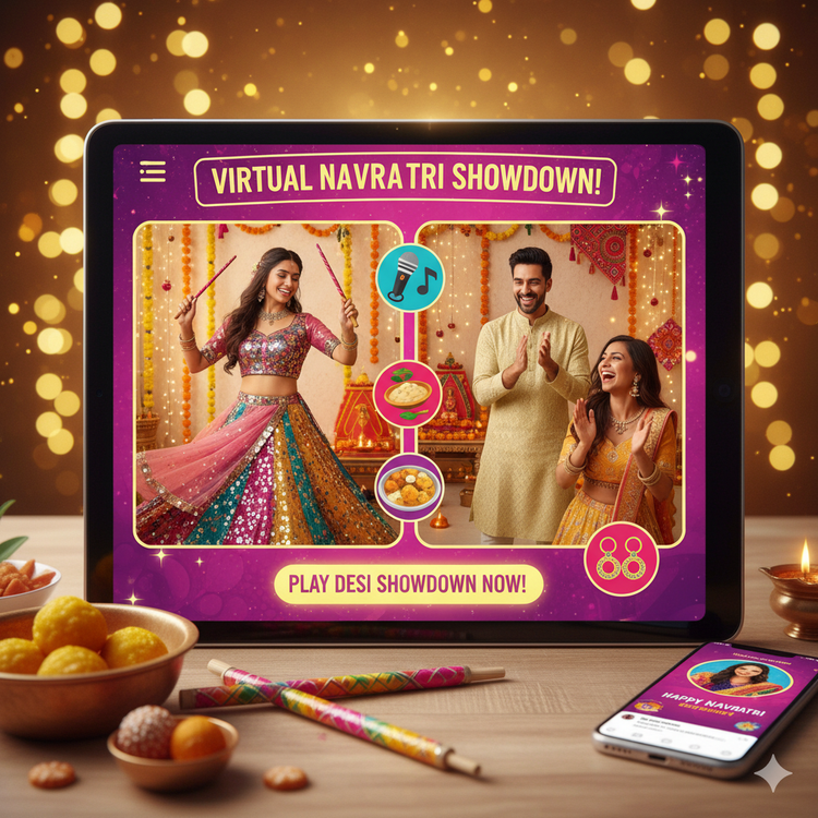Virtual Navratri Celebration: Connect with Remote Friends & Family