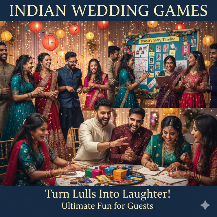 Indian Wedding Games for Guests: Fun While the Couple's Busy!