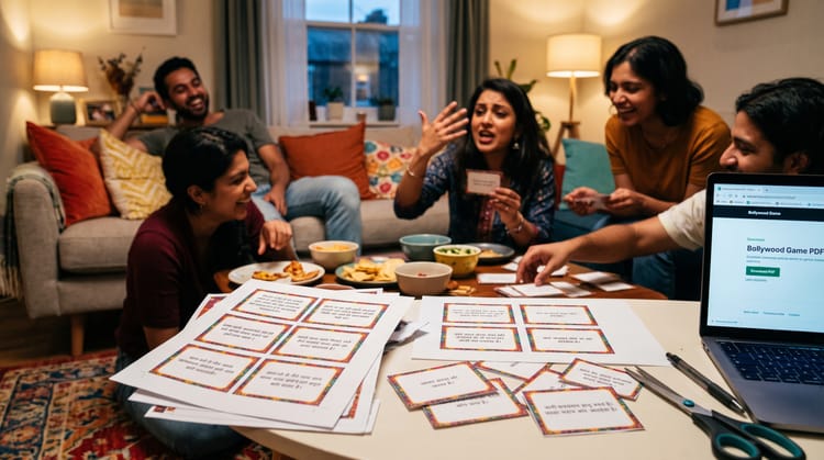 Bollywood Dialogue Game PDF: Printable Cards and How to Play