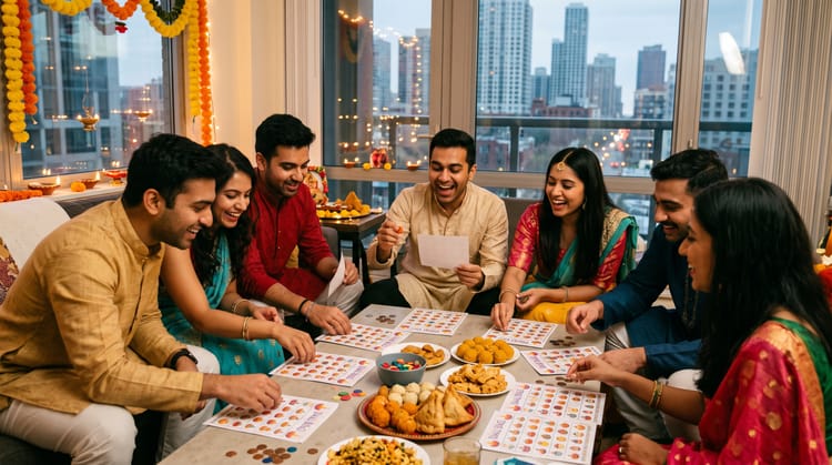 Diwali Bingo Game Printable: Cards, Rules and Prizes