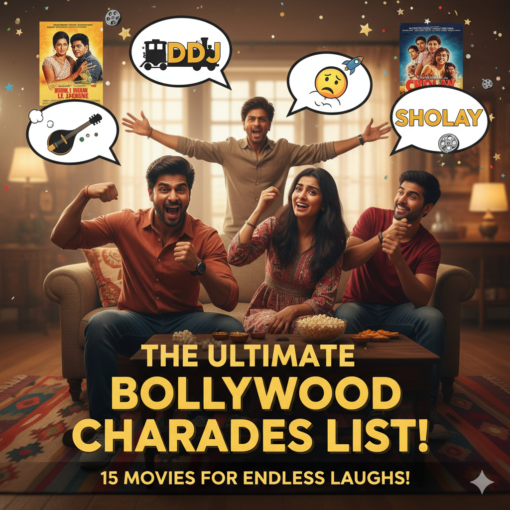 Bollywood Movie Name Generator: 15 Films for Charades