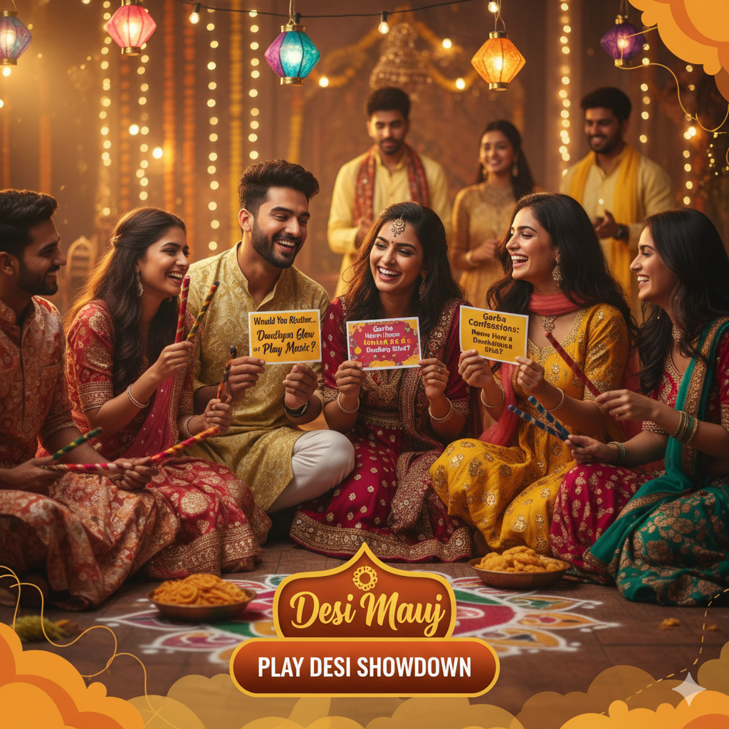 Dandiya Night Games: Beyond 'Aye Halo!' Shouts & Garba Fun