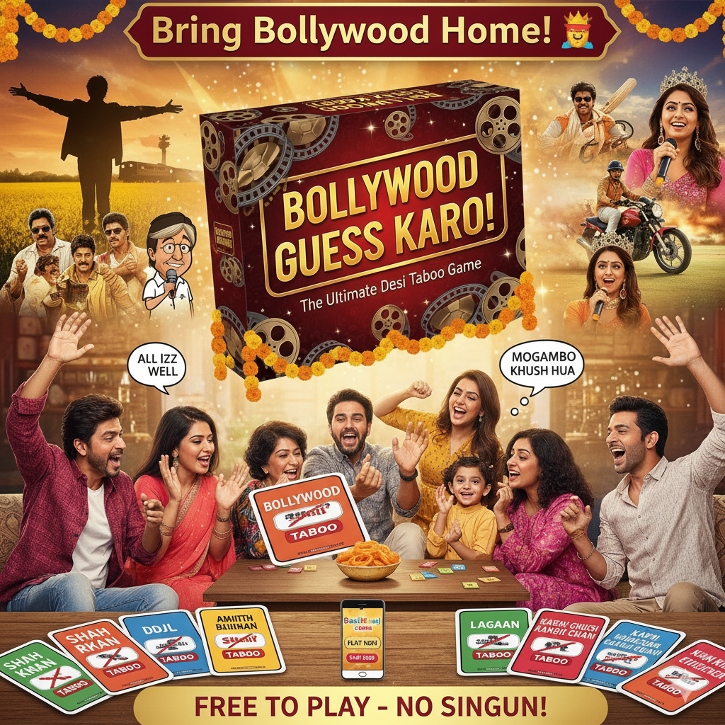 Bollywood Guess Karo: Your Ultimate Bollywood Taboo Word List