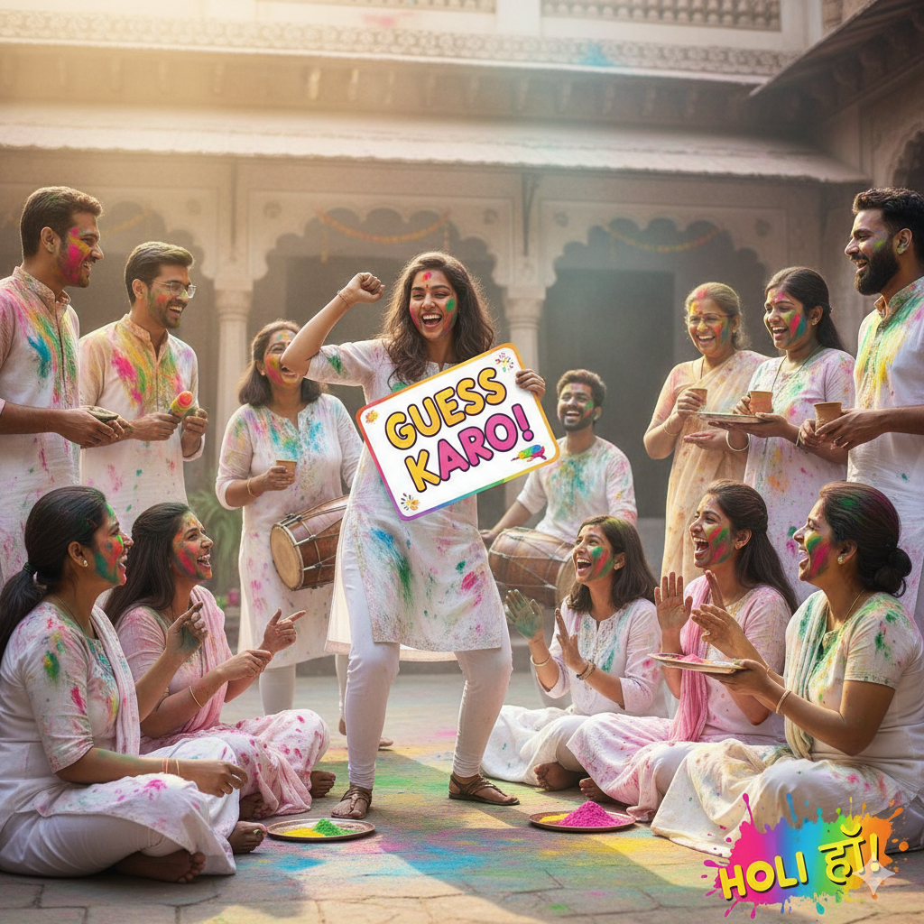 Holi Hai! Guess Karo: The Ultimate Holi Party Games Word List