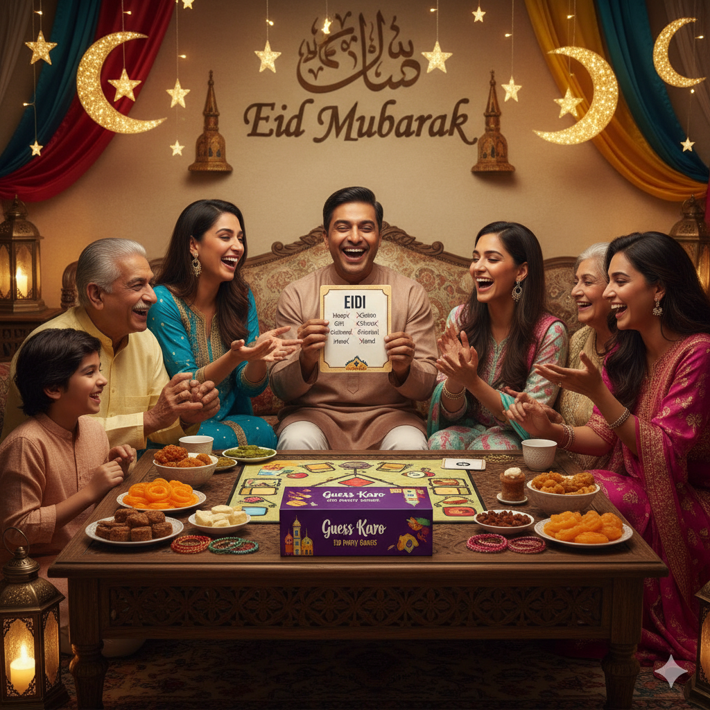 Guess Karo: Your Ultimate Eid Party Games Word List